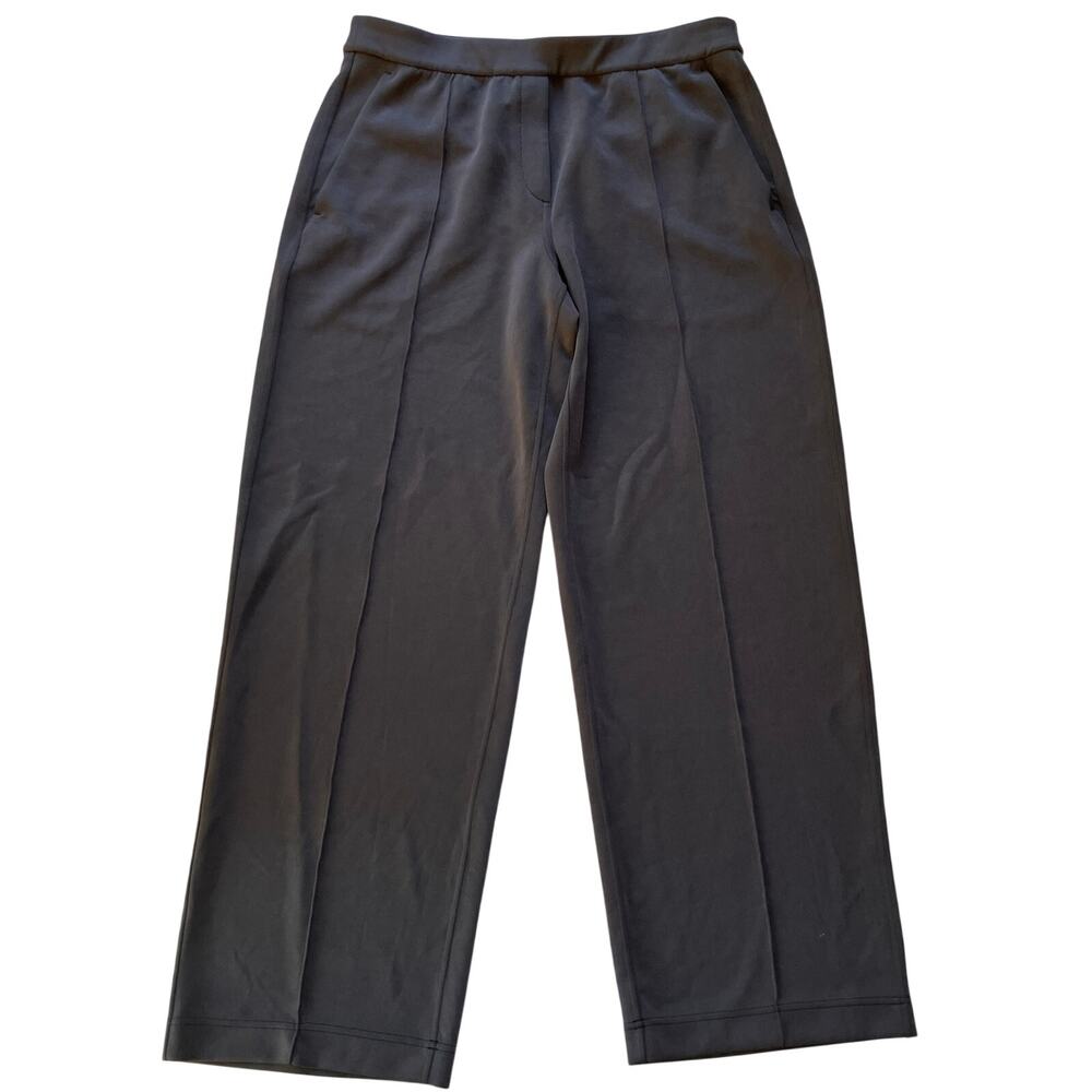 Lululemon Softstreme Pintuck Mid-Rise Pant Regular Size Large Black 31" Like New